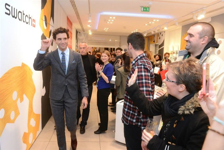 Mika Swatch Signing